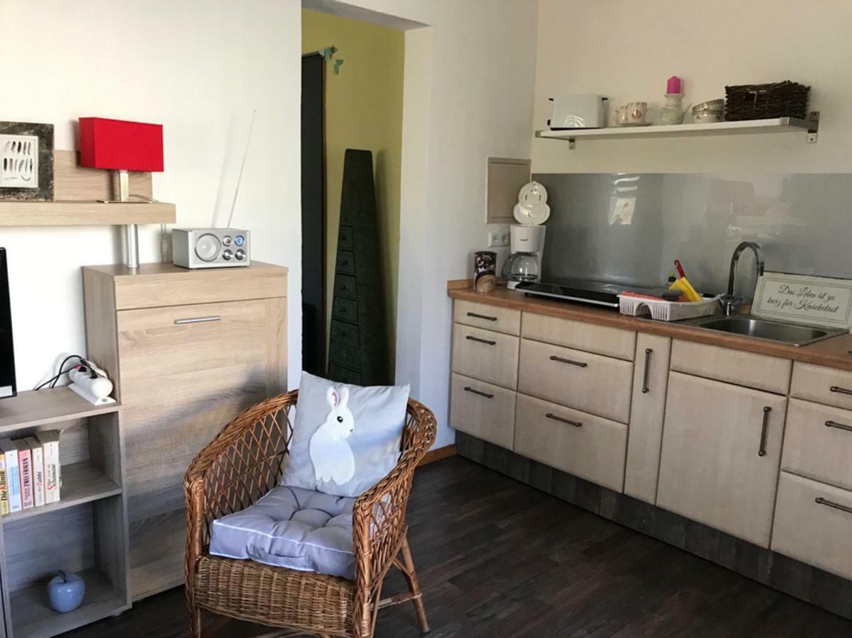Helenes Ferienwohnung Auf Dem Bauernhof - Lausitzer Seenland Lauta Exterior foto